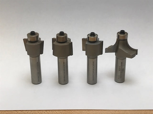 5 Degree Chair Bit Complete 4 Pc Set