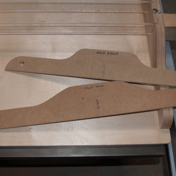 Cross Cut Sled Fence Templates